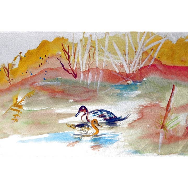 Redhead Pair Beach Towel for wholesale by Betsy Drake Interiors