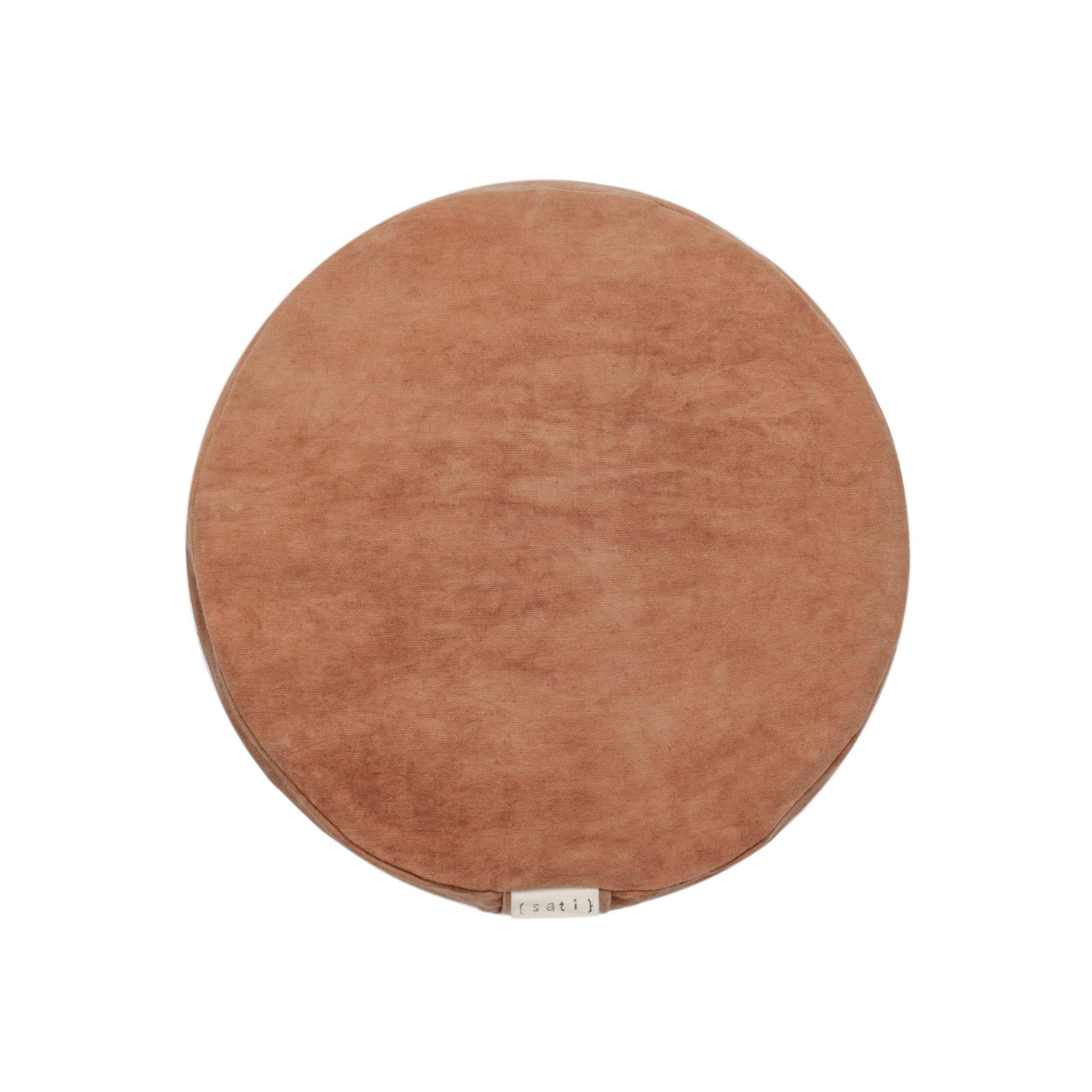 Sati – wholesale Meditation supplies – Meditation Cushion | Burnt Pink Zafu1
