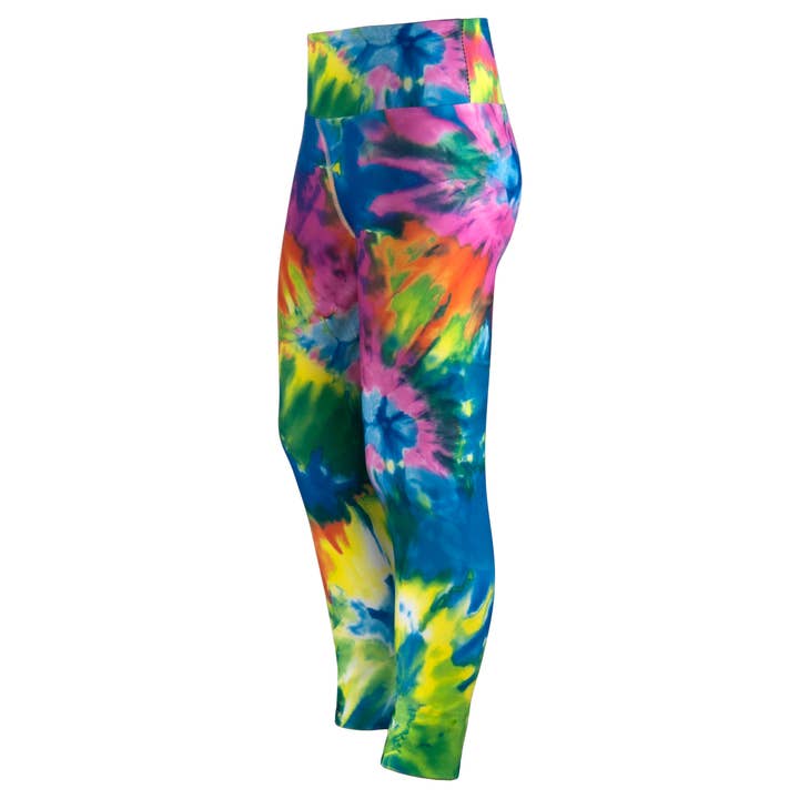 Water Flowers UPF Swim Leggings for wholesale by ShadeSuits
