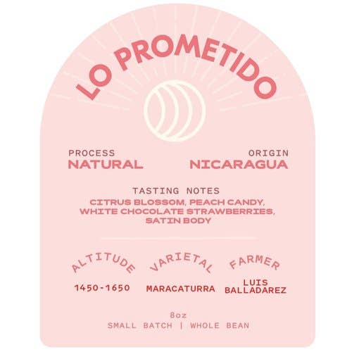 Lo Prometido, 5lb for wholesale by Penstock Coffee Roasters