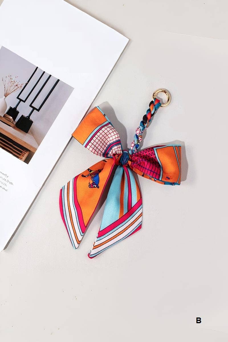 42POPS - Wholesale Keychain - Women's - ..._ 0905 Handmade Scarf Bag Charm Keychain  SI-287541
