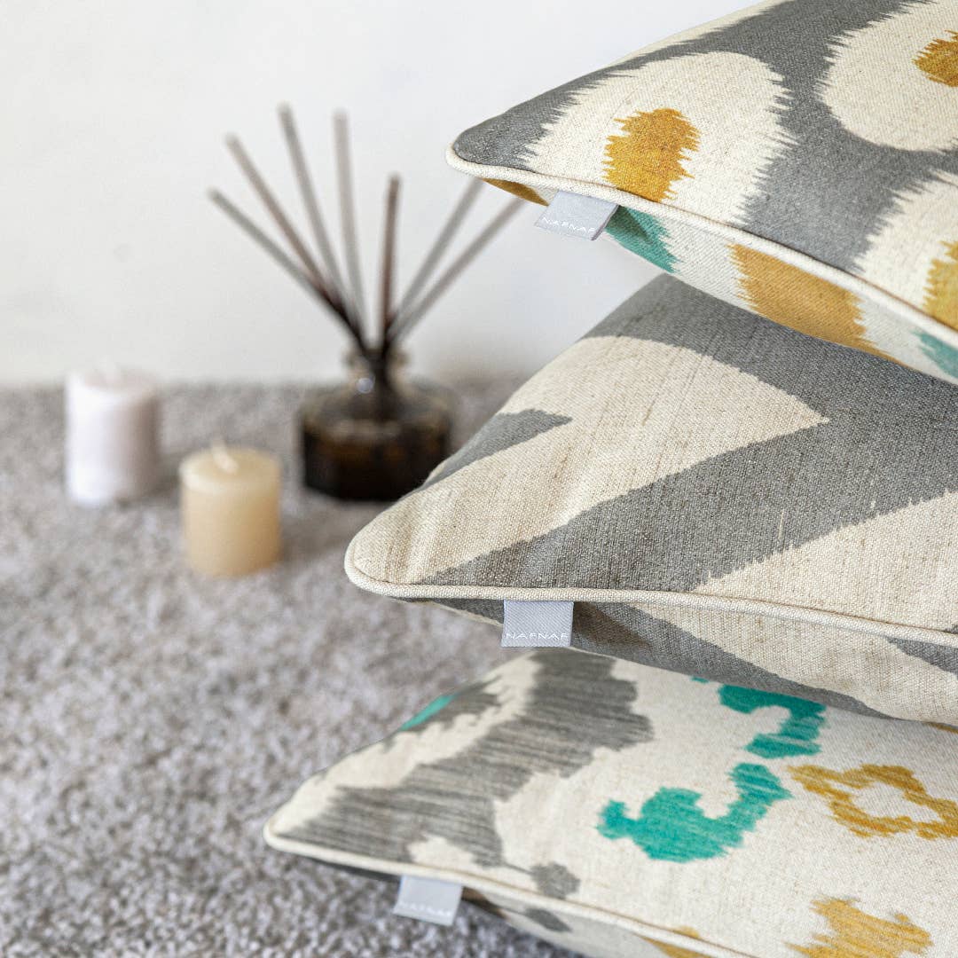 Naf Naf Linge Maison - Vente Coussins de chaise - 2 housses de coussin MEENA5