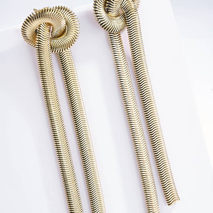 BYREN | ÉLINE L'ATELIER - Vendita all'ingrosso Orecchini pendenti - Orecchini in acciaio inossidabile 124AQ267