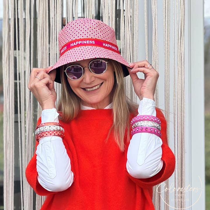 Piccolo Bari armband i rött för wholesale av Coloristers