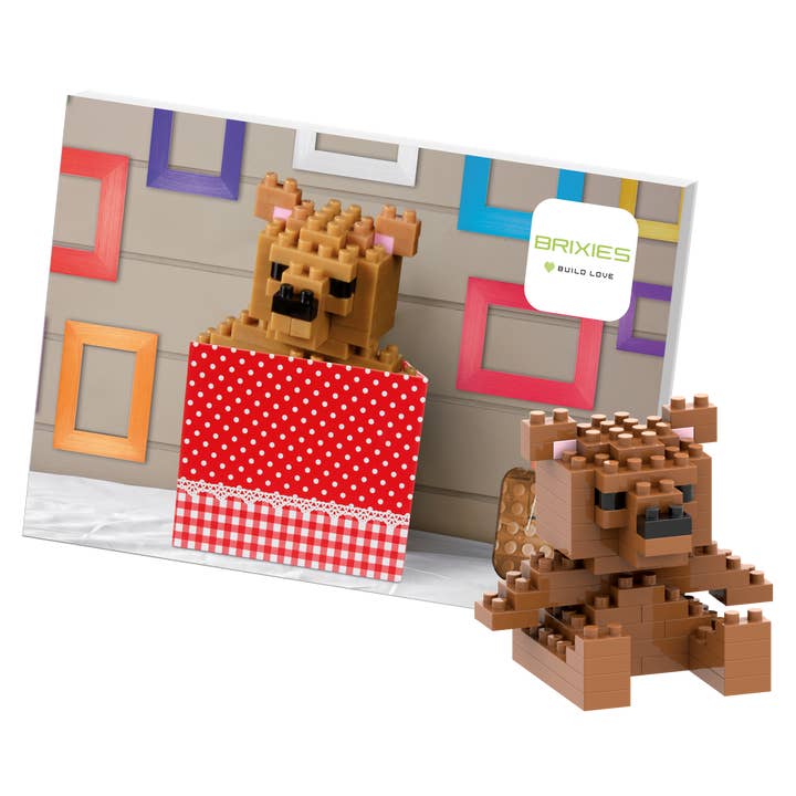 Brixies Postcard Teddy Bear for wholesale by Toysmith