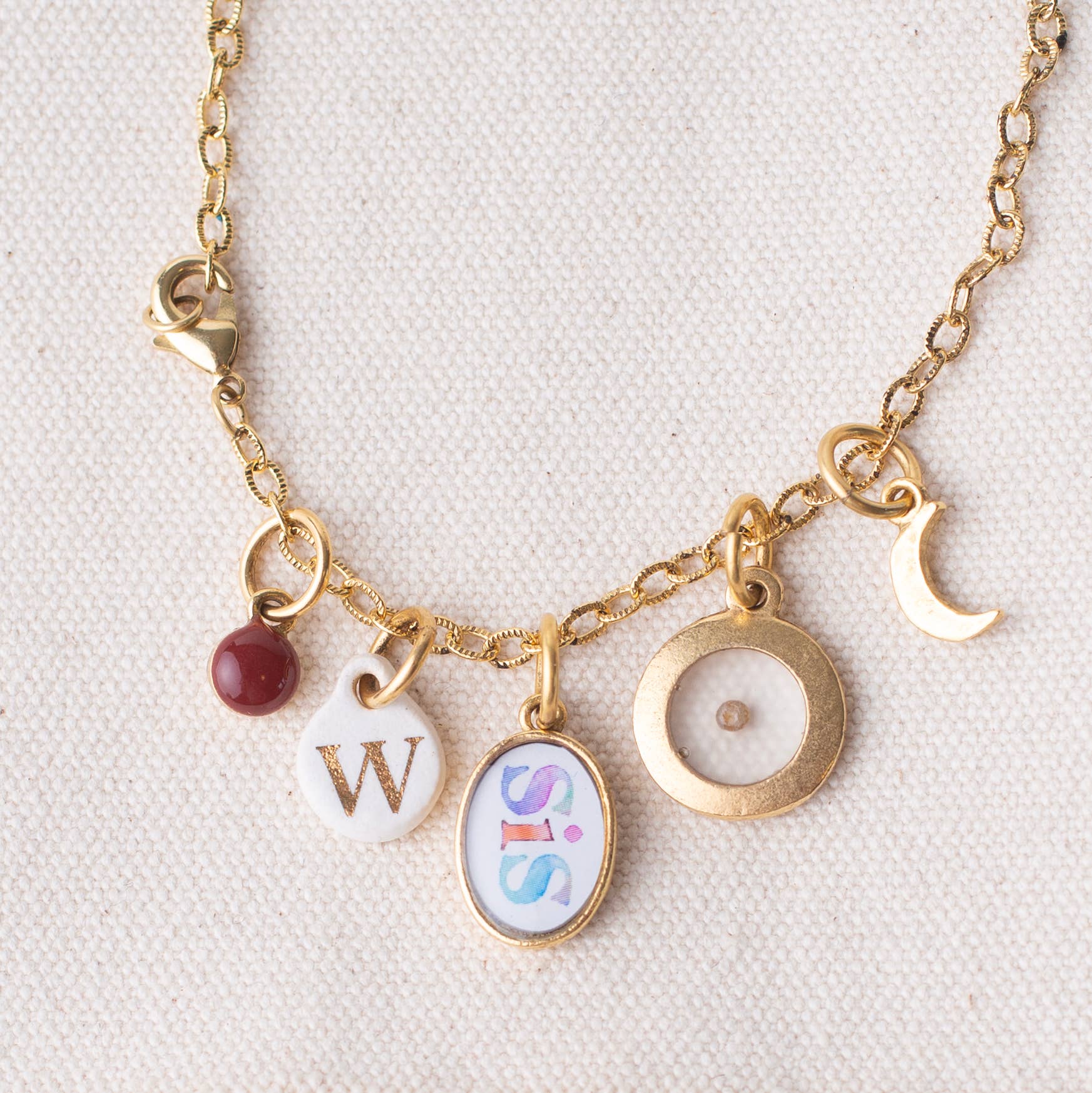 Bel Kai - Wholesale Charm/Dangle Bracelet - Dainty Charm Bracelet (Adjustable)3