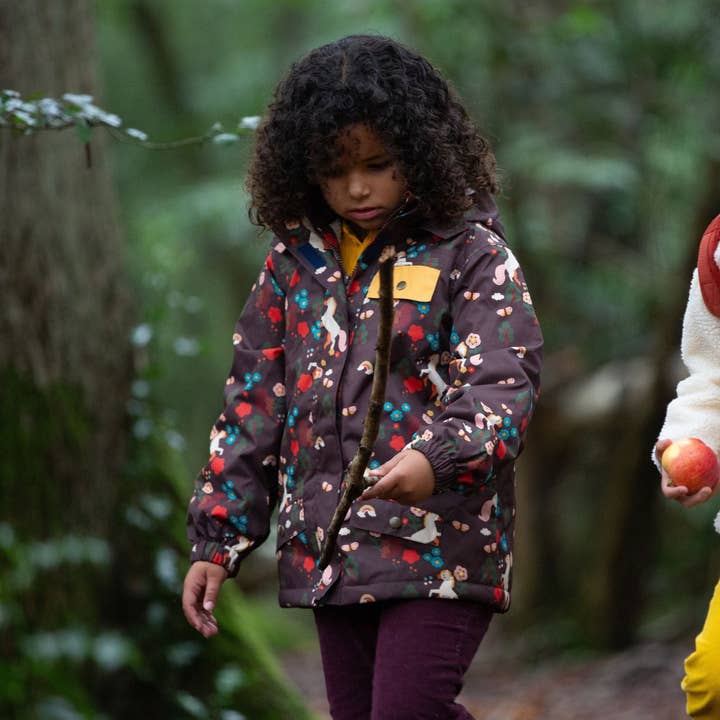 Magic Forest Recycled Waterproof Adventure Winter Coat for wholesale by Little Green Radicals