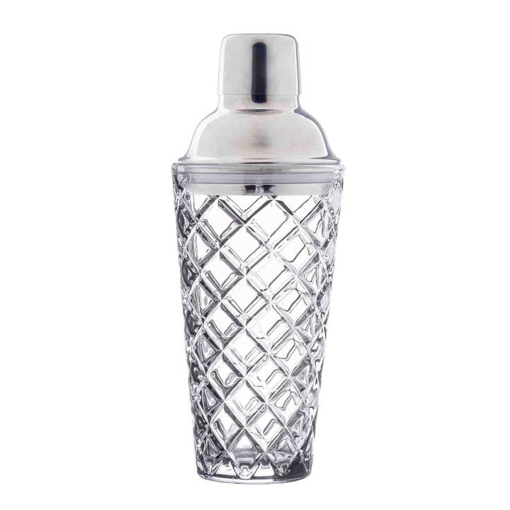 Waverly Collectionâ„¢ 12 oz Diamond Pattern Cocktail Shaker for wholesale by TableCraft Products Company