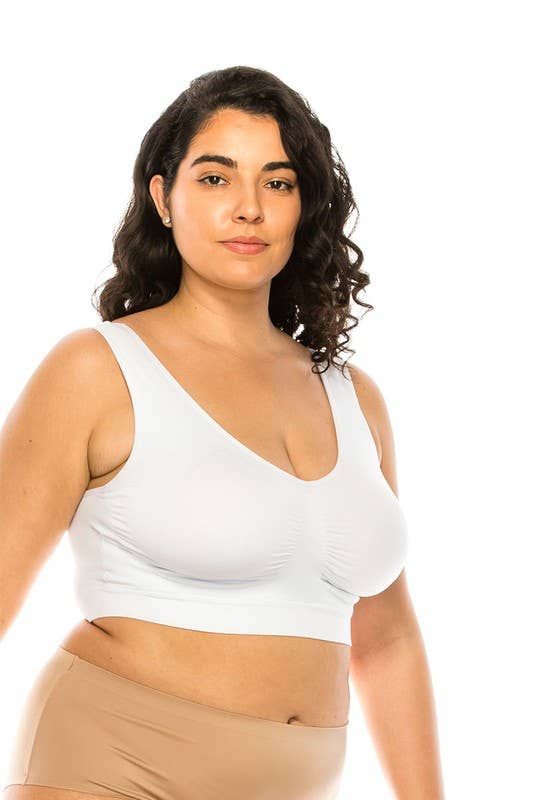 Best Underwear Line - Venta al por mayor Sujetador - Mujer - Sostén sin costuras cómodo de tela de microfibra - YM-SB-721473