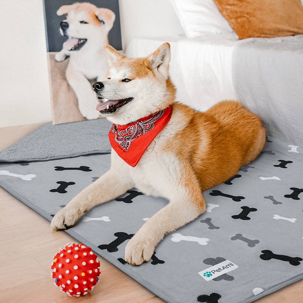 PetAmi - Venta al por mayor Manta - Gatos y perros - Manta impermeable para mascotas Sherpa34