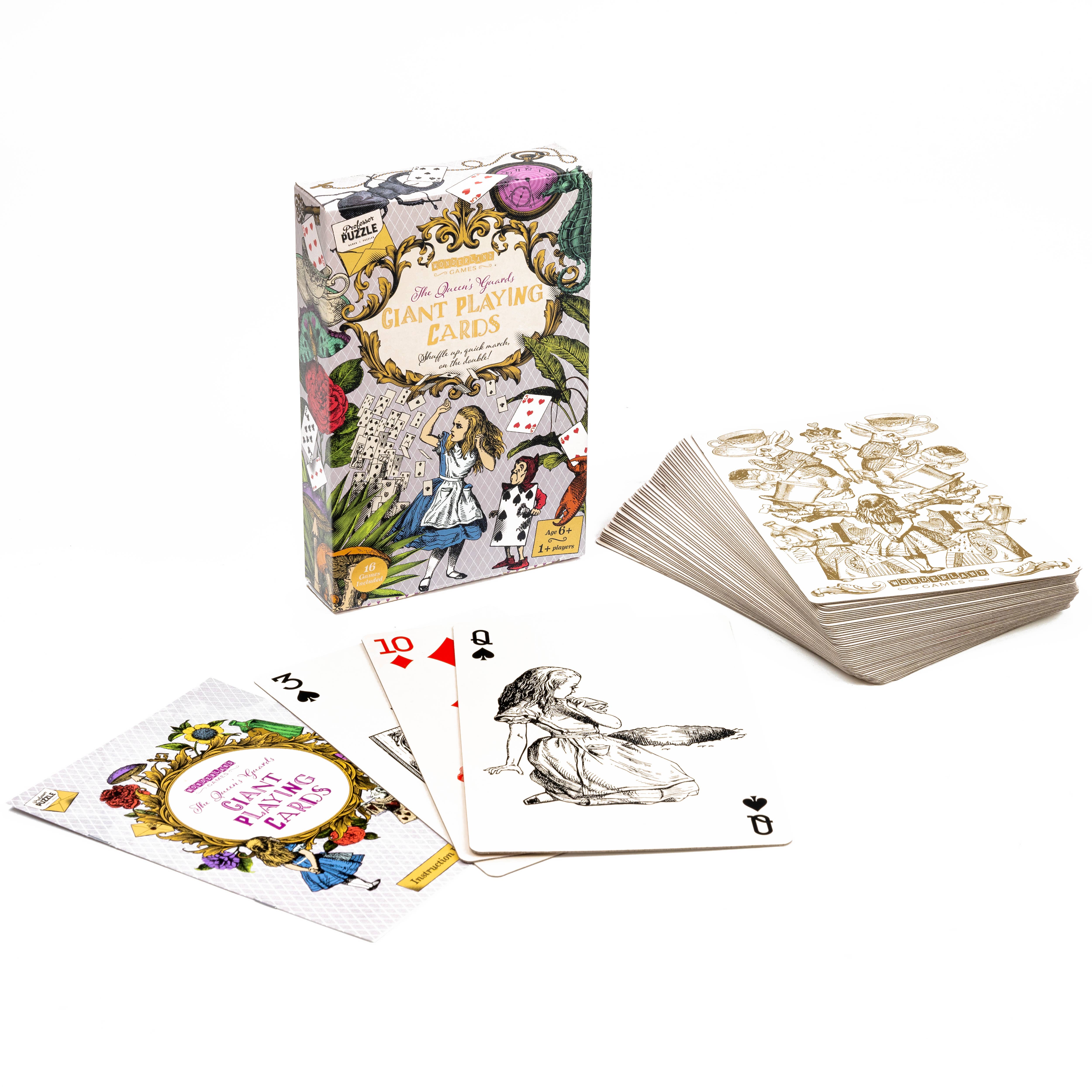 Professor Puzzle USA, Inc. - Wholesale Playing Cards - The Queen's Guards Giant Playing Cards2