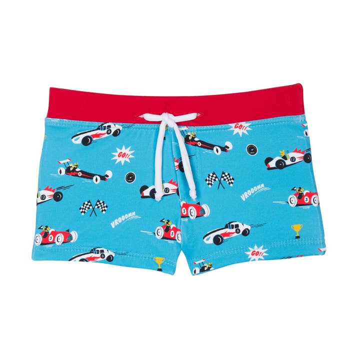 Chipote Pas – wholesale Swim shorts – Kids – Racing Nico Anti UV printed swim boxer0