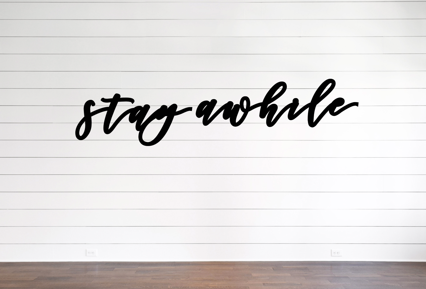 SBG Co. – Engroshandel Skilt – Bo et stykke tid - Laser Cut1