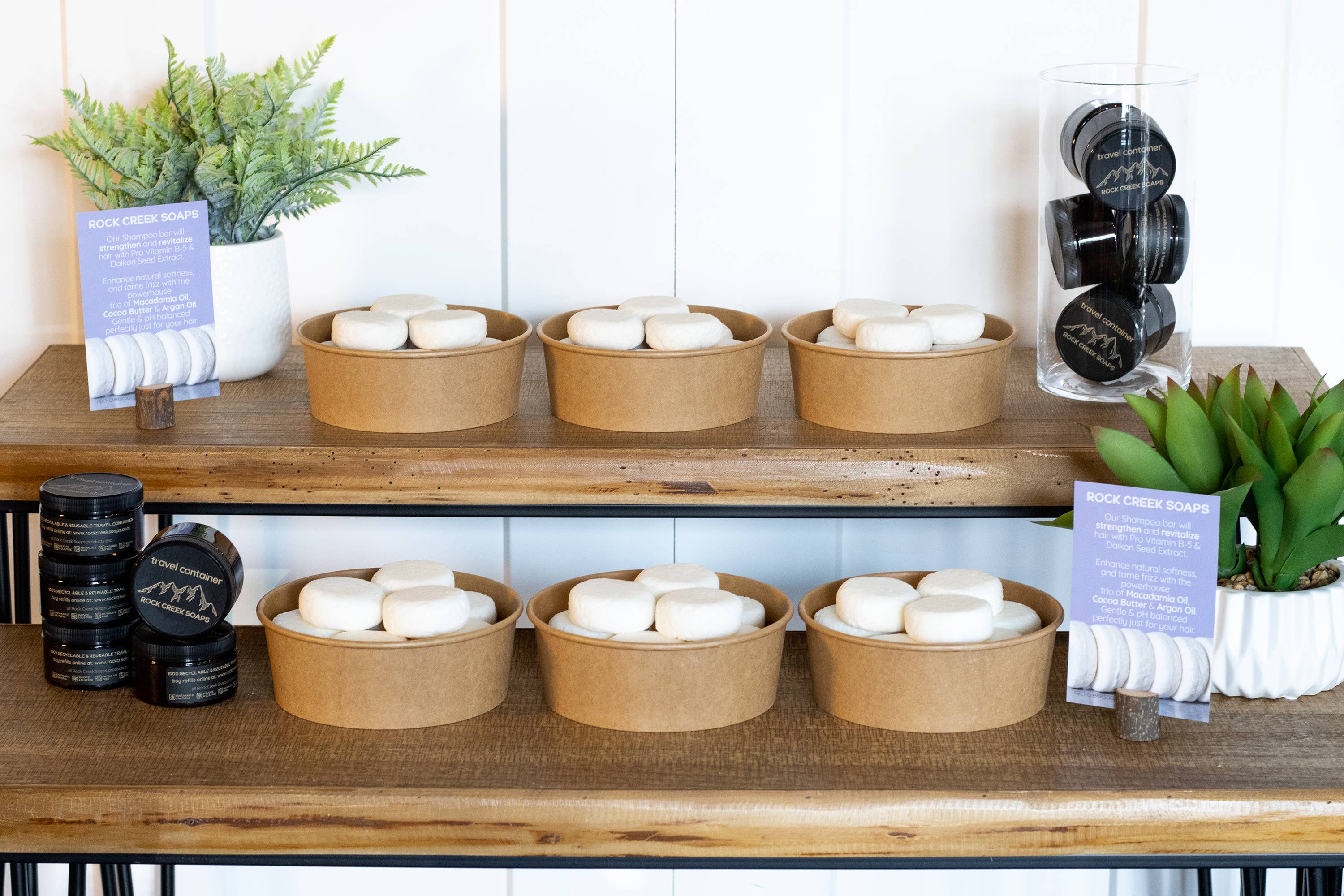 Rock Creek Soaps - Wholesale Shampoo Puck/Solid Shampoo - Shampoo Bar | Packaging Free - for Bulk, Refill & Zero Waste5