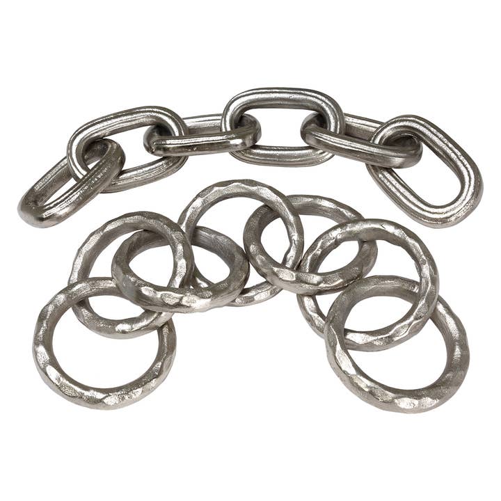 Kavana Decor by The Import Collection - Wholesale Decorative Tabletop Object - Helena Chains -Ea