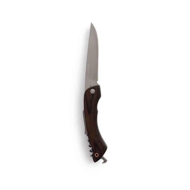 Barebones - Wholesale Pocket Knife/Holder - Provisions Corkscrew Knife
