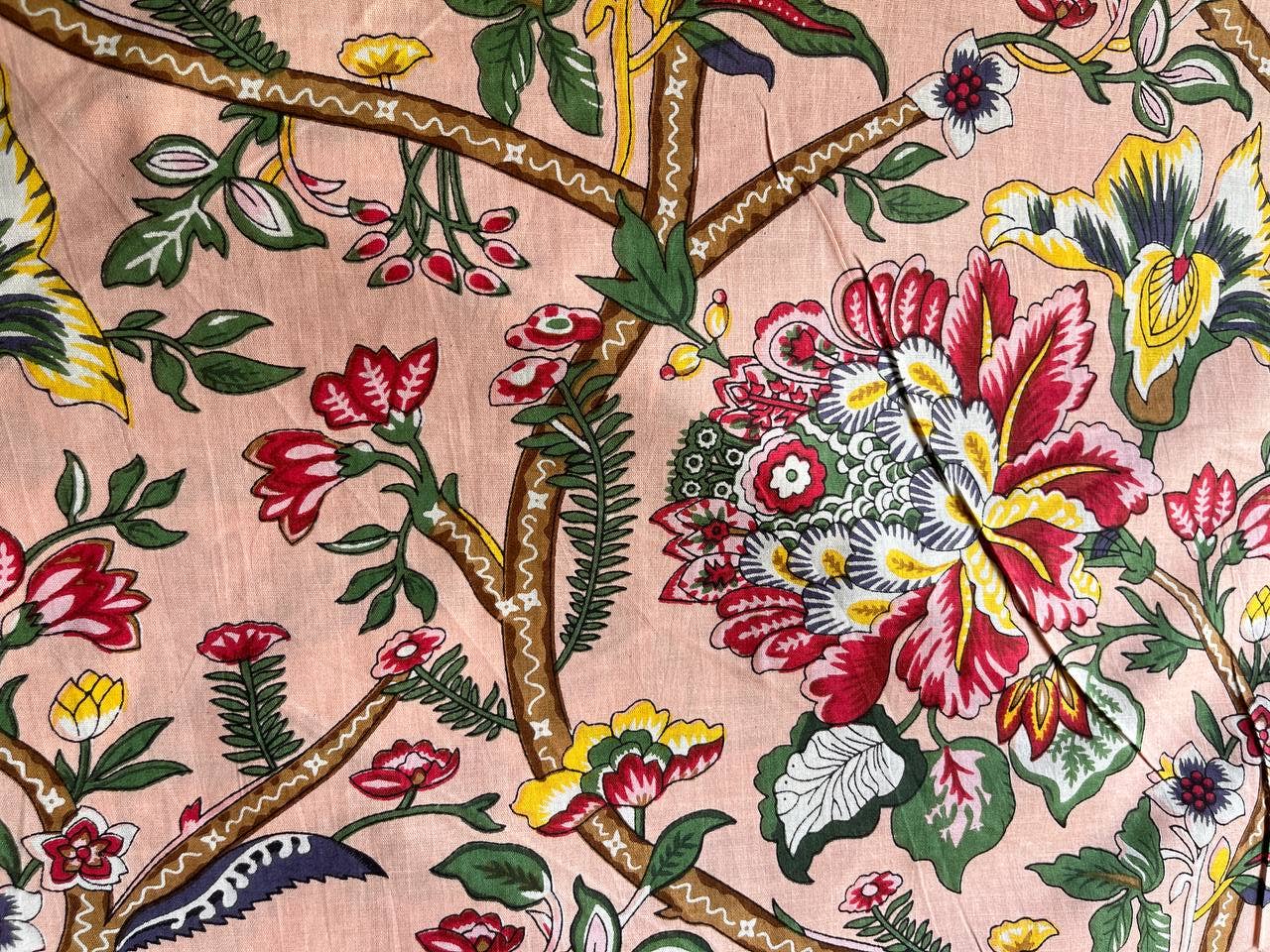 Bhawana Handicrafts – wholesale Tygfärg – Lyxig bomullstyg Blocktryckt tyg Bomull Handgjord 1