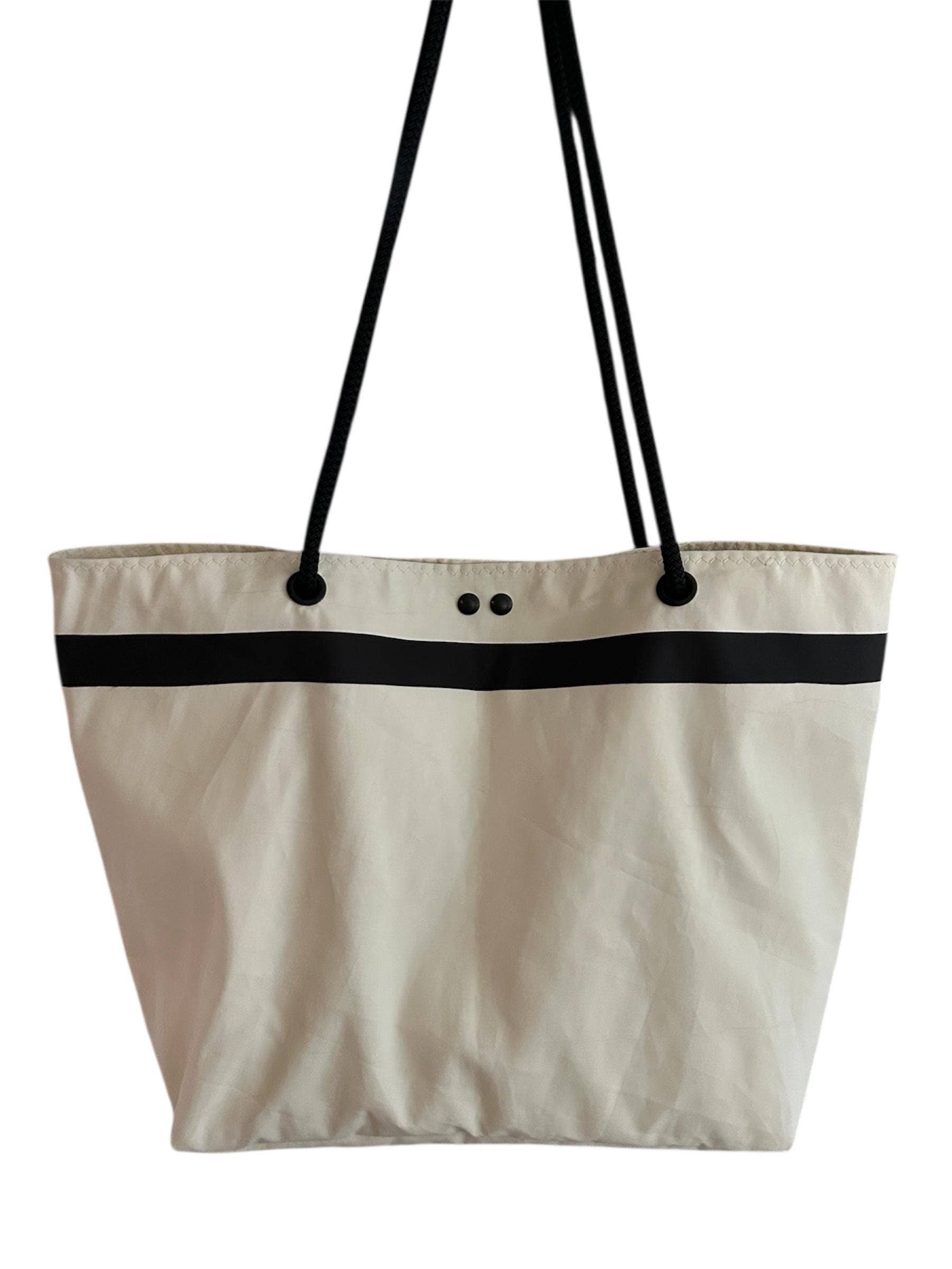 LBI One - Wholesale Tote Bag - Women's - Recycled Dacron Sailcloth Tote With LBI Lettering1
