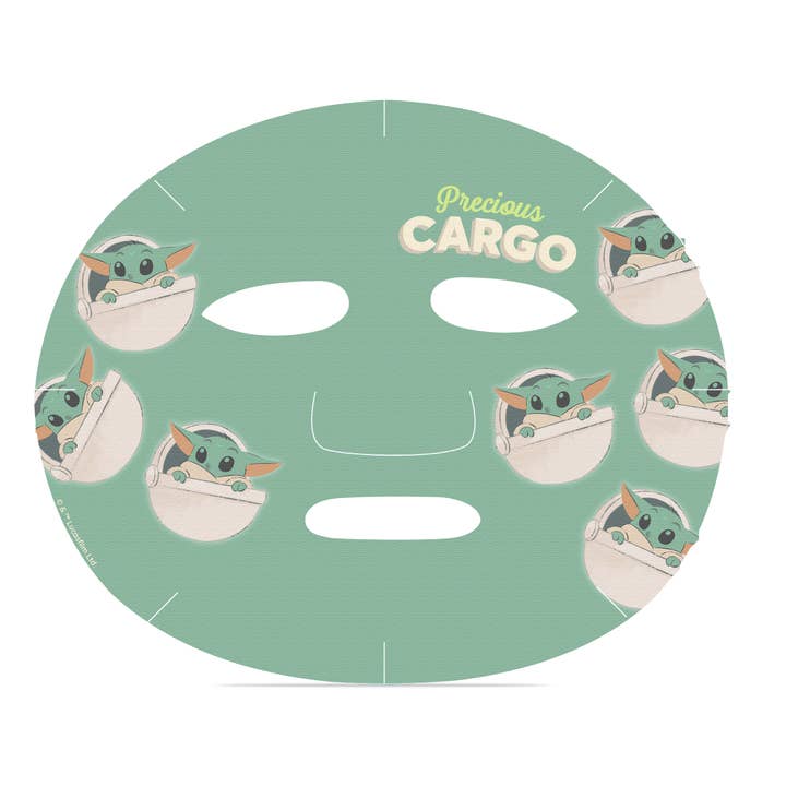 Mad Beauty USA LLC - Wholesale Skincare Face Mask - Mad Beauty Star Wars Grogu Cosmetic Sheet Mask1