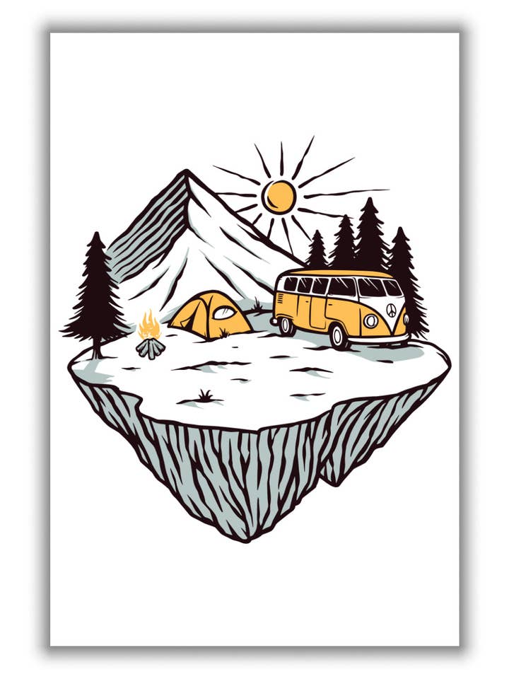 Camp Vibes for wholesale by Stanley Print House