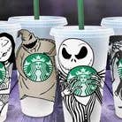 Starbucks Jack Skillinton Cups for wholesale by Dyno Kustom design
