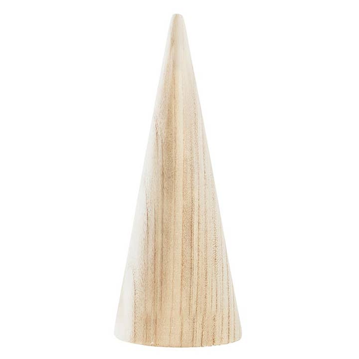 Santa Barbara Design Studio by Creative Brands - Wholesale Christmas Decoration - Natural Wood Cone Tree - Large