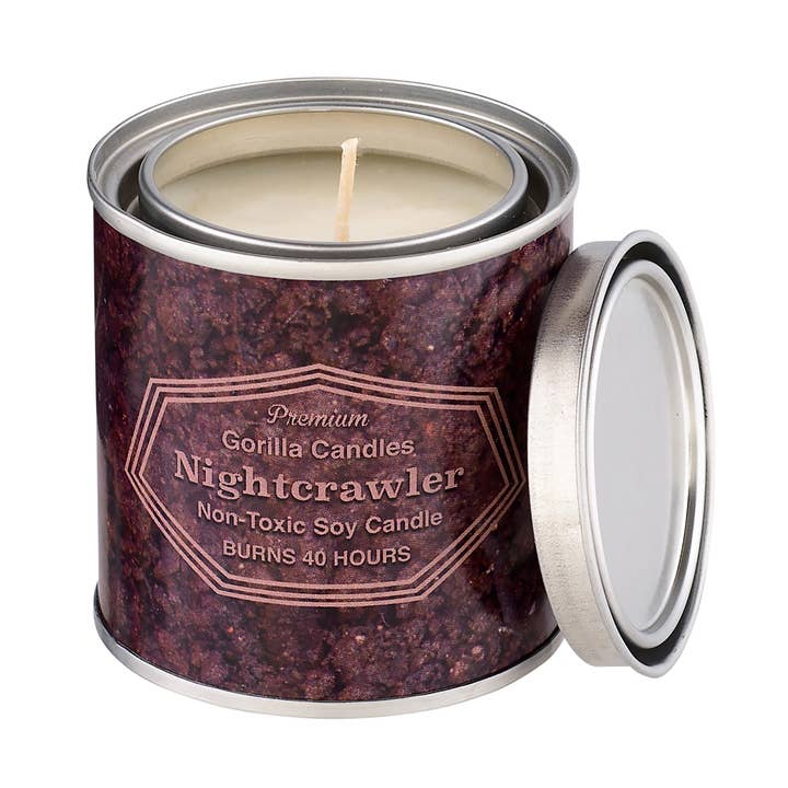 Night Crawler Scented Candle for wholesale by Gorilla Candles