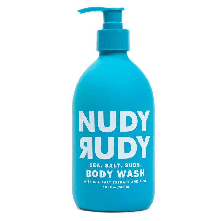 Nudy Rudy Body Wash Soap 500ml - Sea Salt Suds for wholesale by Nudy Rudy