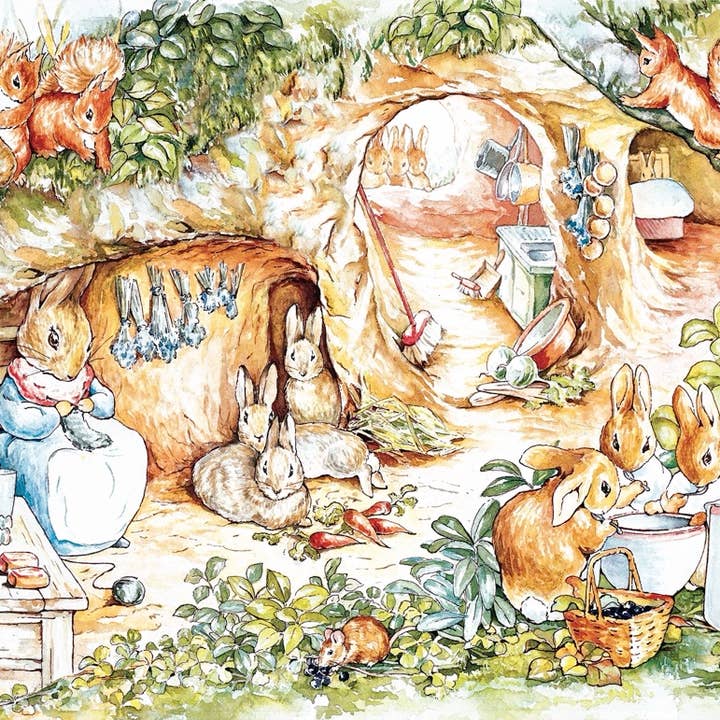 New York Puzzle Company - Wholesale Puzzle - Adult - Home Sweet Burrow - 750 Piece Jigsaw Puzzle