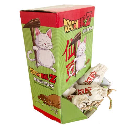 Dragon Ball Z Senzu Bohnensack 18 CT für den Großhandel von Cow Crack Wholesale