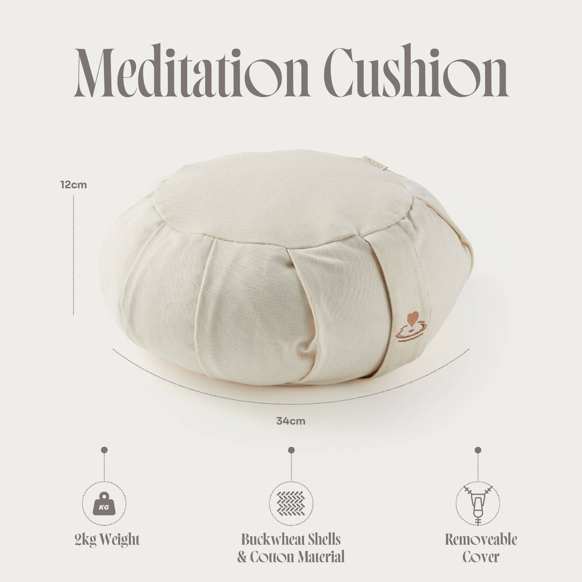 Myga - Wholesale Meditation Supplies - Zafu Meditation Cushions | Ergonomic Yoga & Mindfulness Prop17