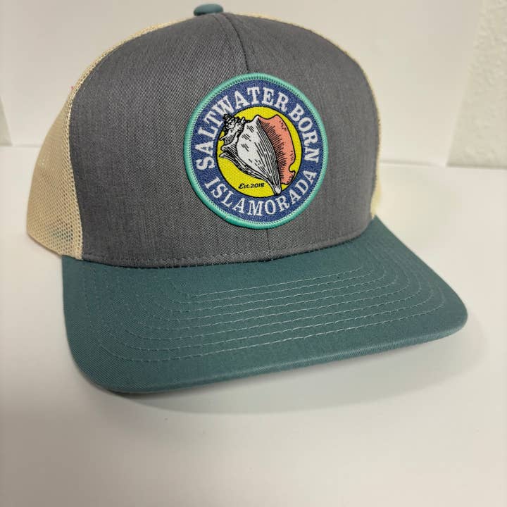 Islamorada Truckerhat med struktureret mesh for engroshandel hos Saltwater Born