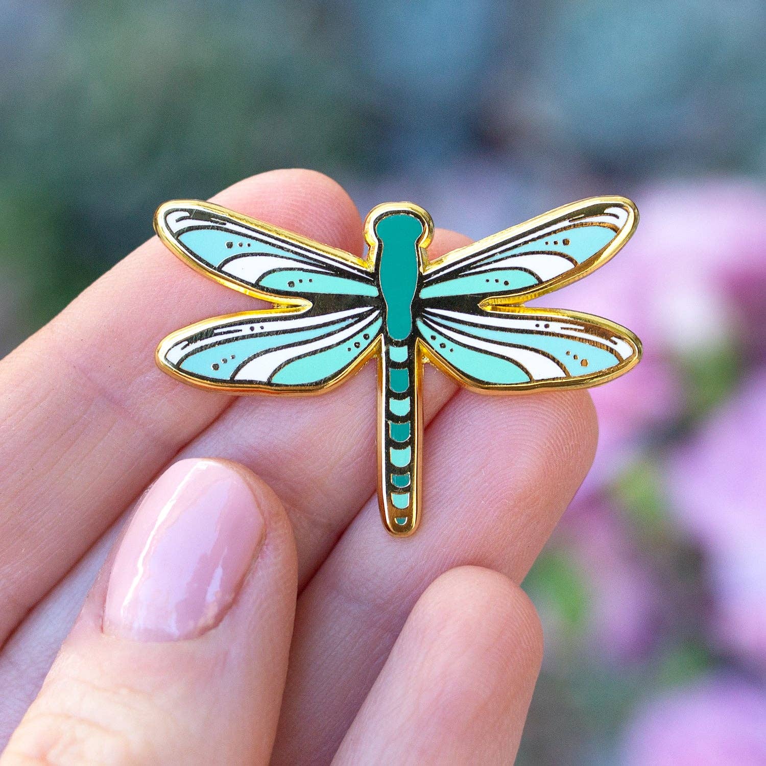 Botanical Bright - Wholesale Lapel Pin/Button - Dragonfly Enamel Pin1
