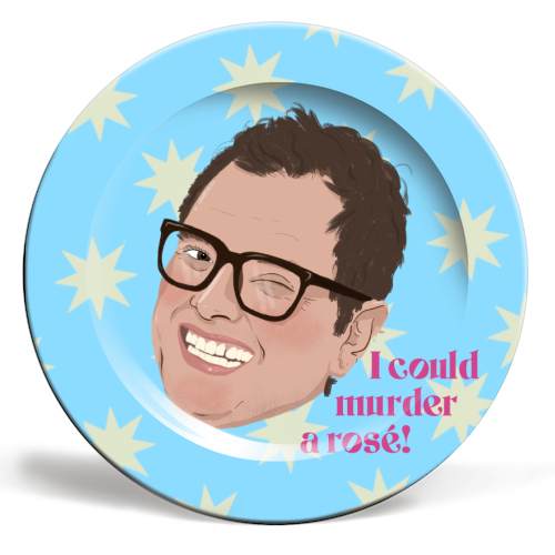 ART WOW – wholesale Dinner plate – Plates 'Alan Carr Cheeky'0
