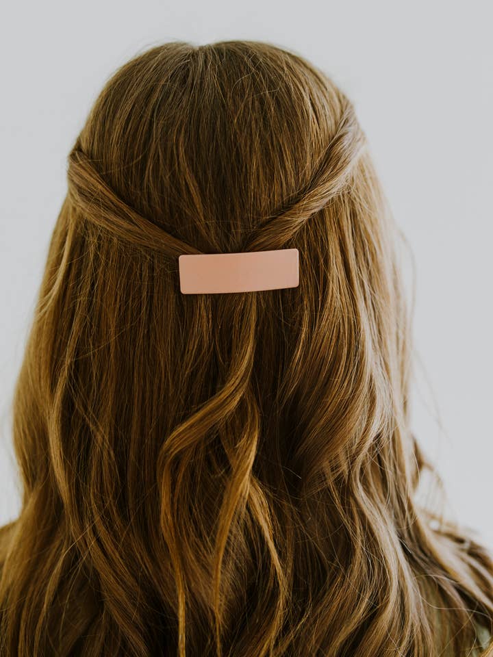 Rectángulo Snap Clip de pelo 2 Pack para venta al por mayor de Blush Lane