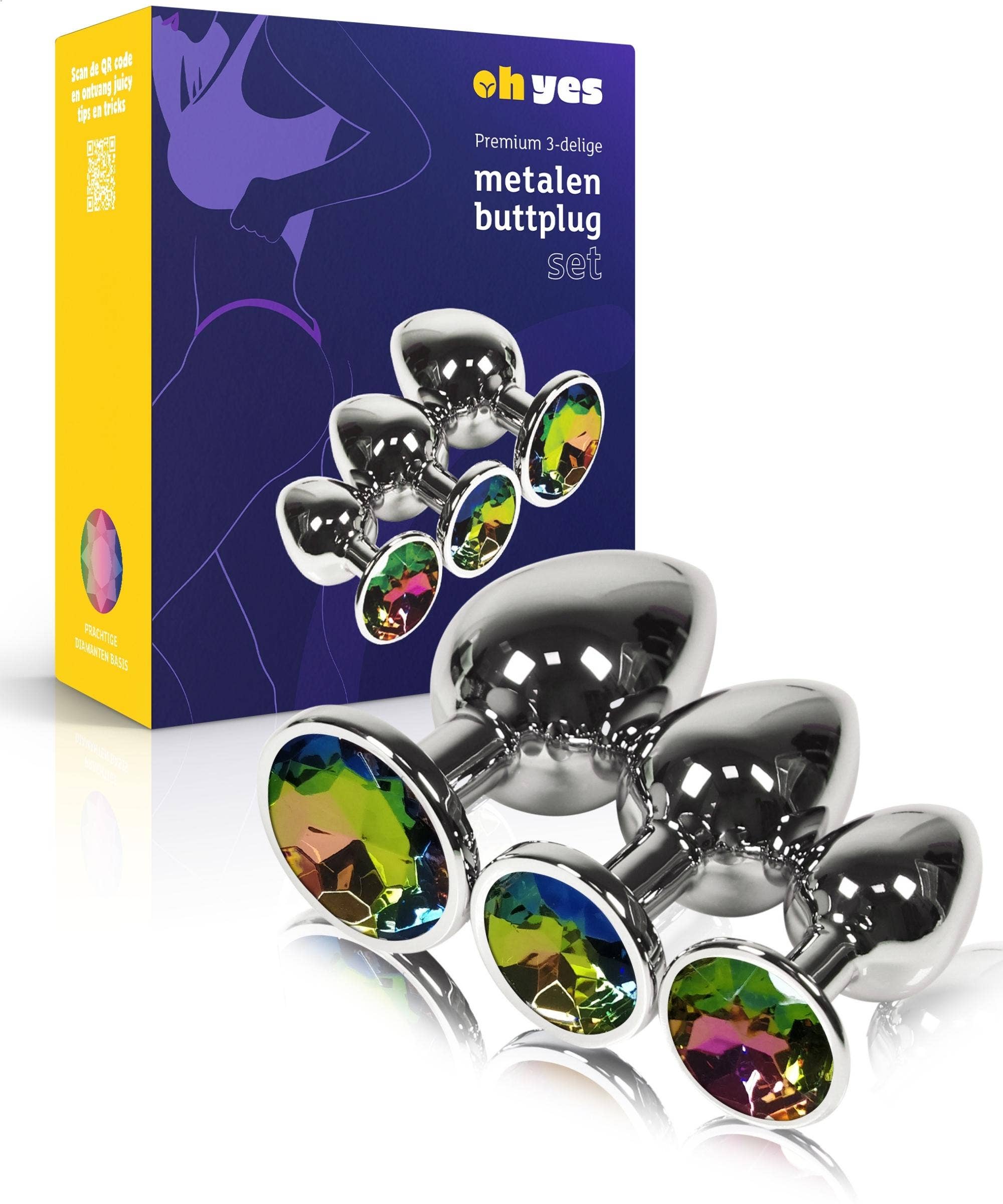 ohyes - Wholesale Sex Toy - Metal Anal & Butt Plug set19