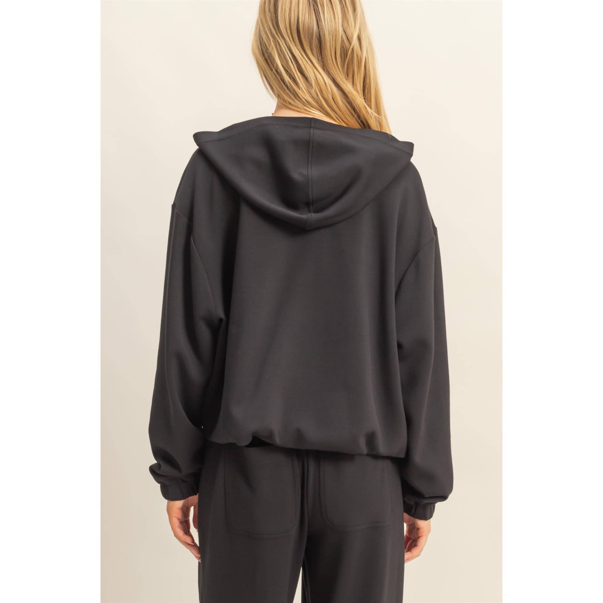 HYFVE - Vente Sweat à capuche – femme - Sweat à capuche zippé décontracté chic19