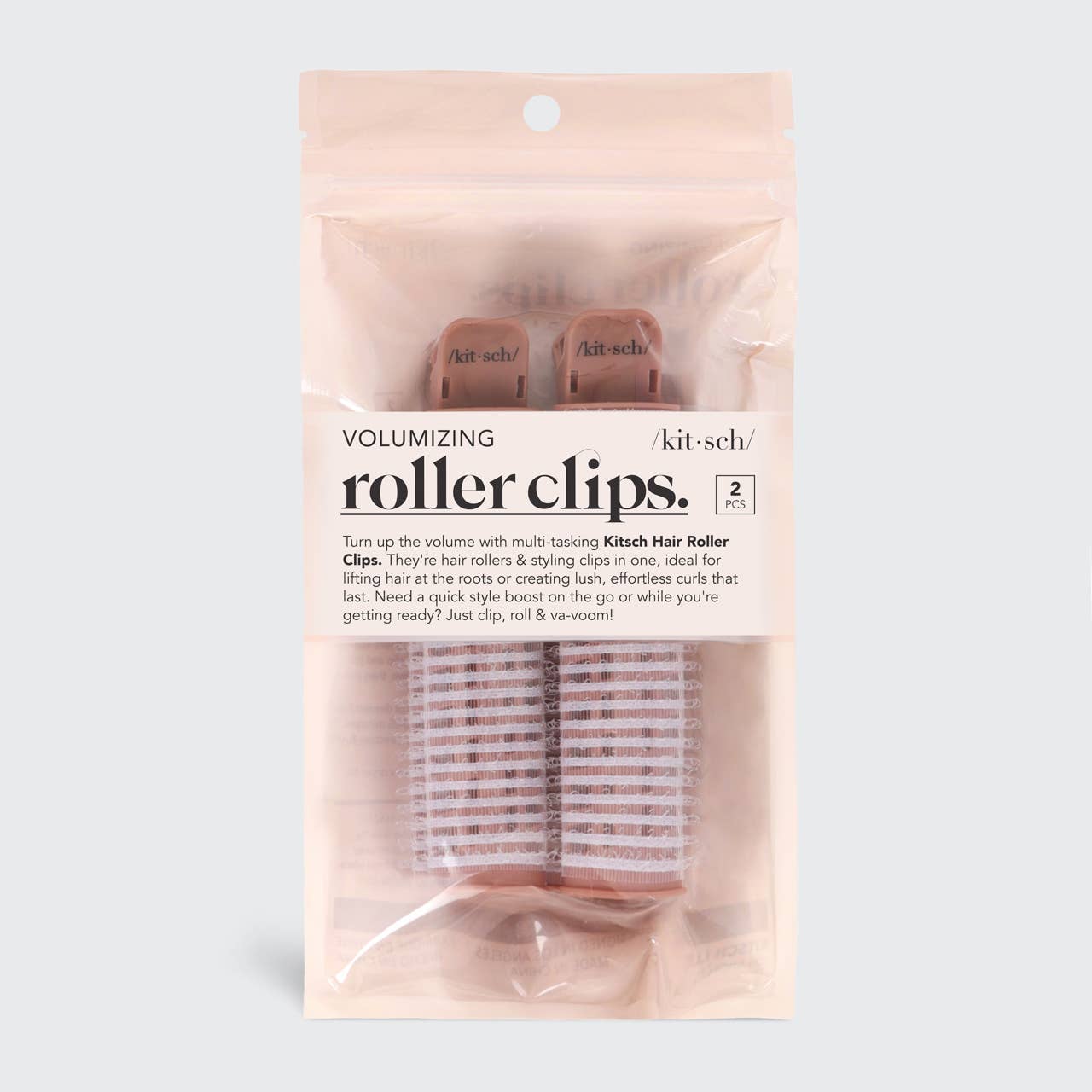 KITSCH - Wholesale Haarclip - Dames - Volumeverhogende rollers met clip1