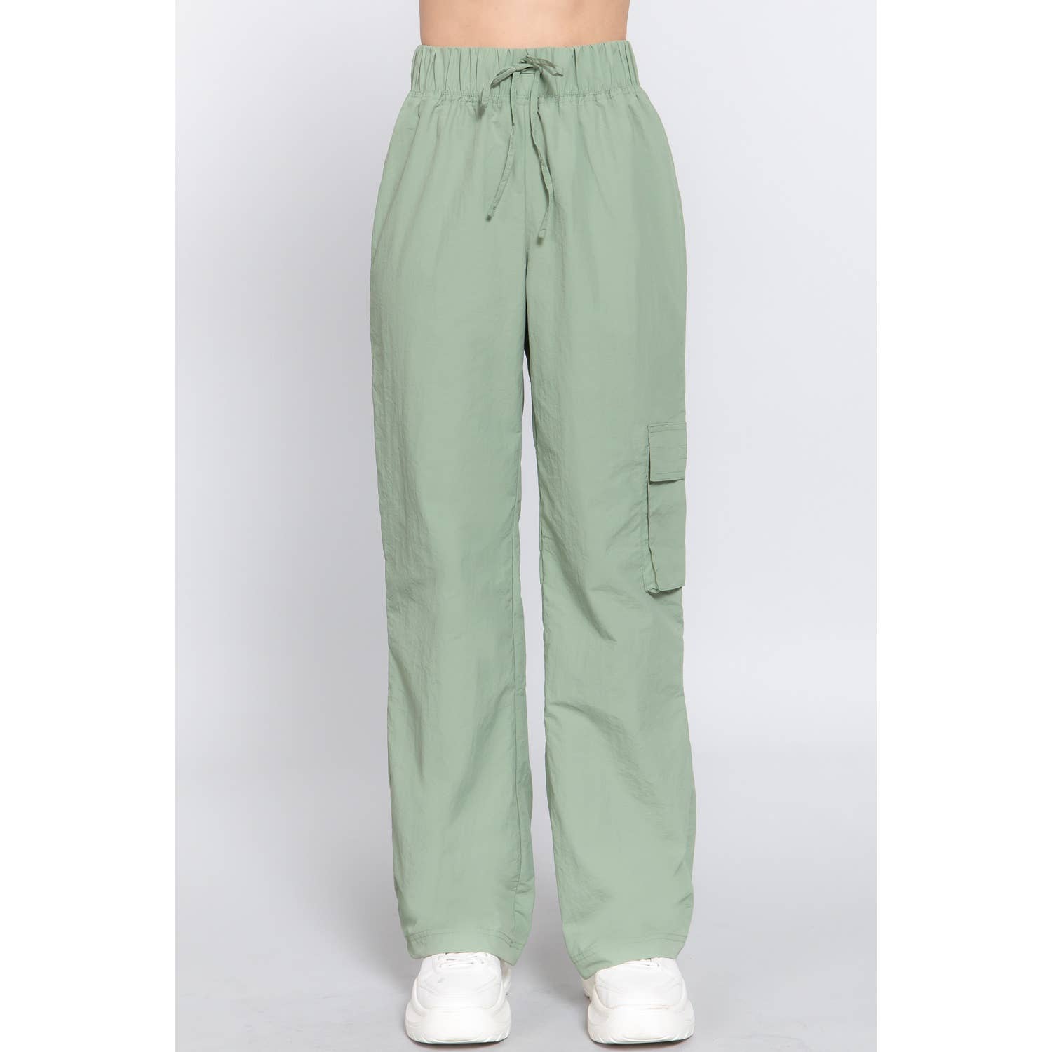 Apolline - Wholesale Pants - Women's - WAIST ELASTIC CARGO PARACHUTE PANTS4