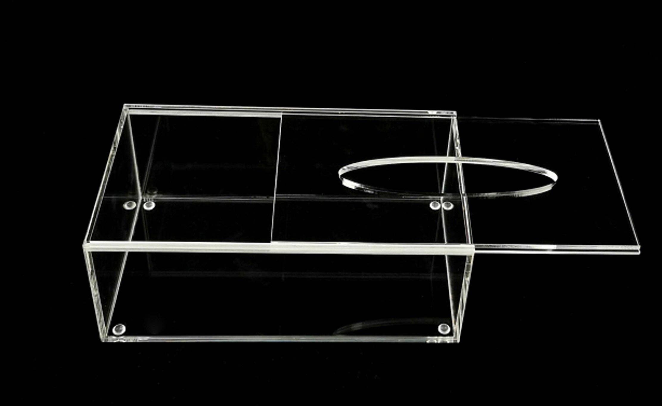 DesignStyles Home – Engroshandel Tissueboks – Simpelthen strålende akryl væv boks med glidende top