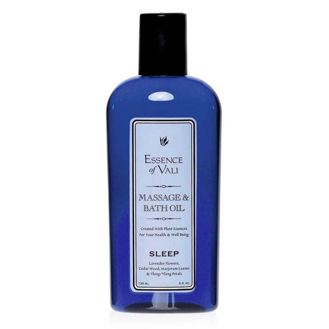 Huile de massage et de bain pour le sommeil pour la vente par Essence of Vali