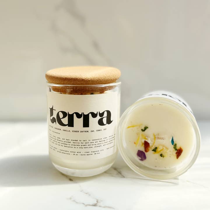 TERRA (REJUVINATION) | Mood Boosting | Soy Wax Candle for wholesale by Ritual + Fancy