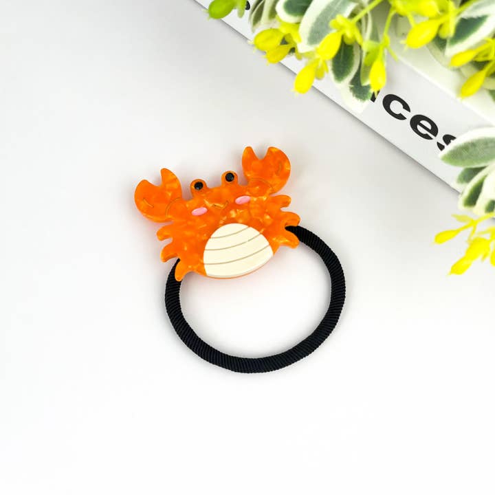 TheDivaSoap - Wholesale Hair Tie - Acetate Marine Animal Hair Tie, Funny Hair Ties