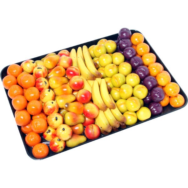 ADG Diffusion - Wholesale Marzipan/Almond Paste - ALMOND PASTE FRUIT PLATE 2Kg - Assortment of 8 Varieties