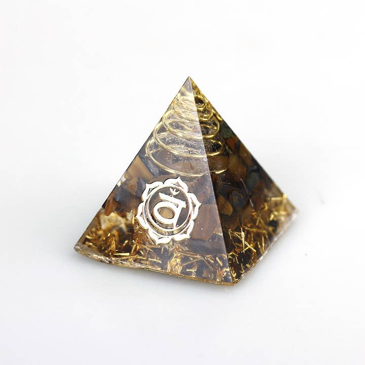 Gemcohub - Wholesale Spiritual Stone/Crystal - Crystal Gravel Pyramid Epoxy Ornaments4