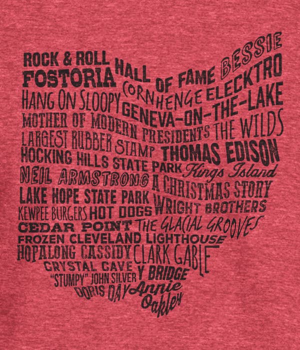 Mason Jar Label - Vente T-shirt à imprimés – unisexe - Choses sur l'Ohio0