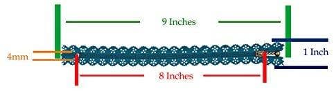 Mandala Crafts - Wholesale Craft Sewing Kit - Lace Zippers for Sewing, Exposed Novelty Zippers with Decorative Lacy Edge for Sewing; Bulk 40 PCs, 20 Assorted Colors; by Mandala Crafts3