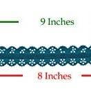 Mandala Crafts – Großhandel Bastel-Nähset – Spitzenreißverschlüsse zum Nähen, freiliegende Reißverschlüsse mit dekorativer Spitzenkante zum Nähen; Bulk 40 Stück, 20 verschiedene Farben; von Mandala Crafts3