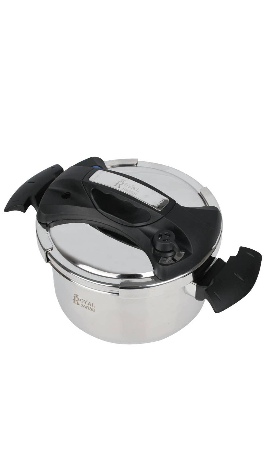 Royal Swiss - Wholesale Cooking pot - Stainless Steel Pressure Cooker - Stone Interior - 4, 6, and 8L
