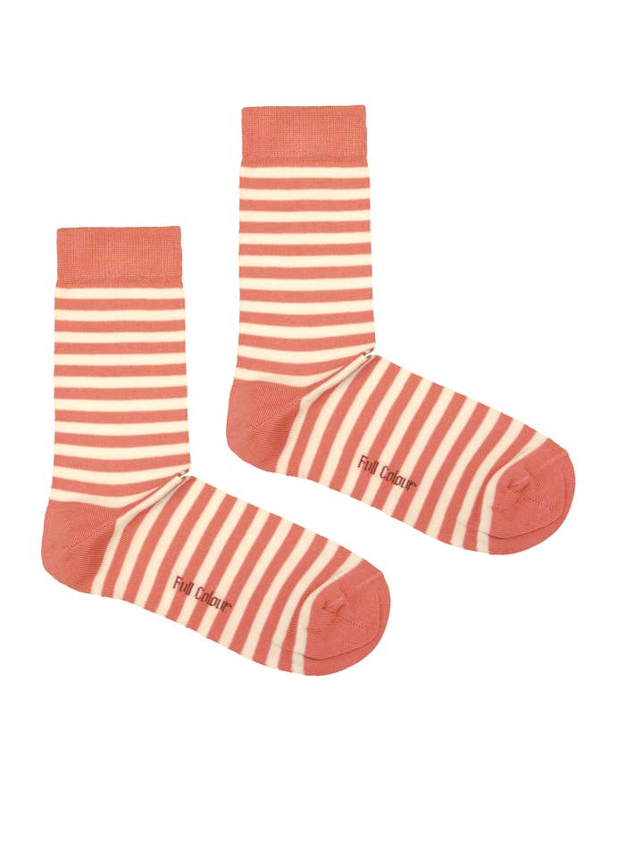 MERCERIZED SAILOR SOCK DUSTY PINK for wholesale by Full Colour